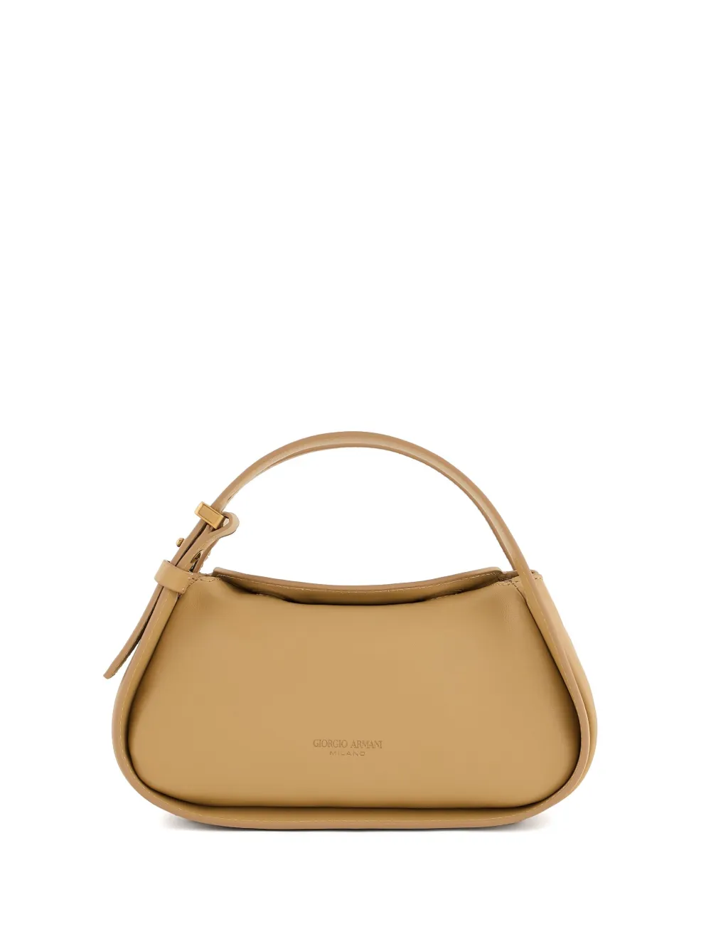 

Кожаная сумка-тоут GIORGIO ARMANI, желтый