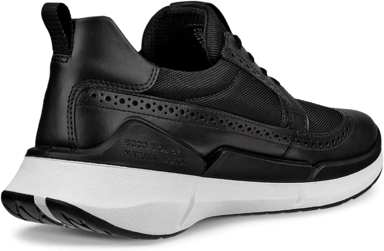 Мужские кроссовки-броги ECCO Biom 2.2, черный — фото 2