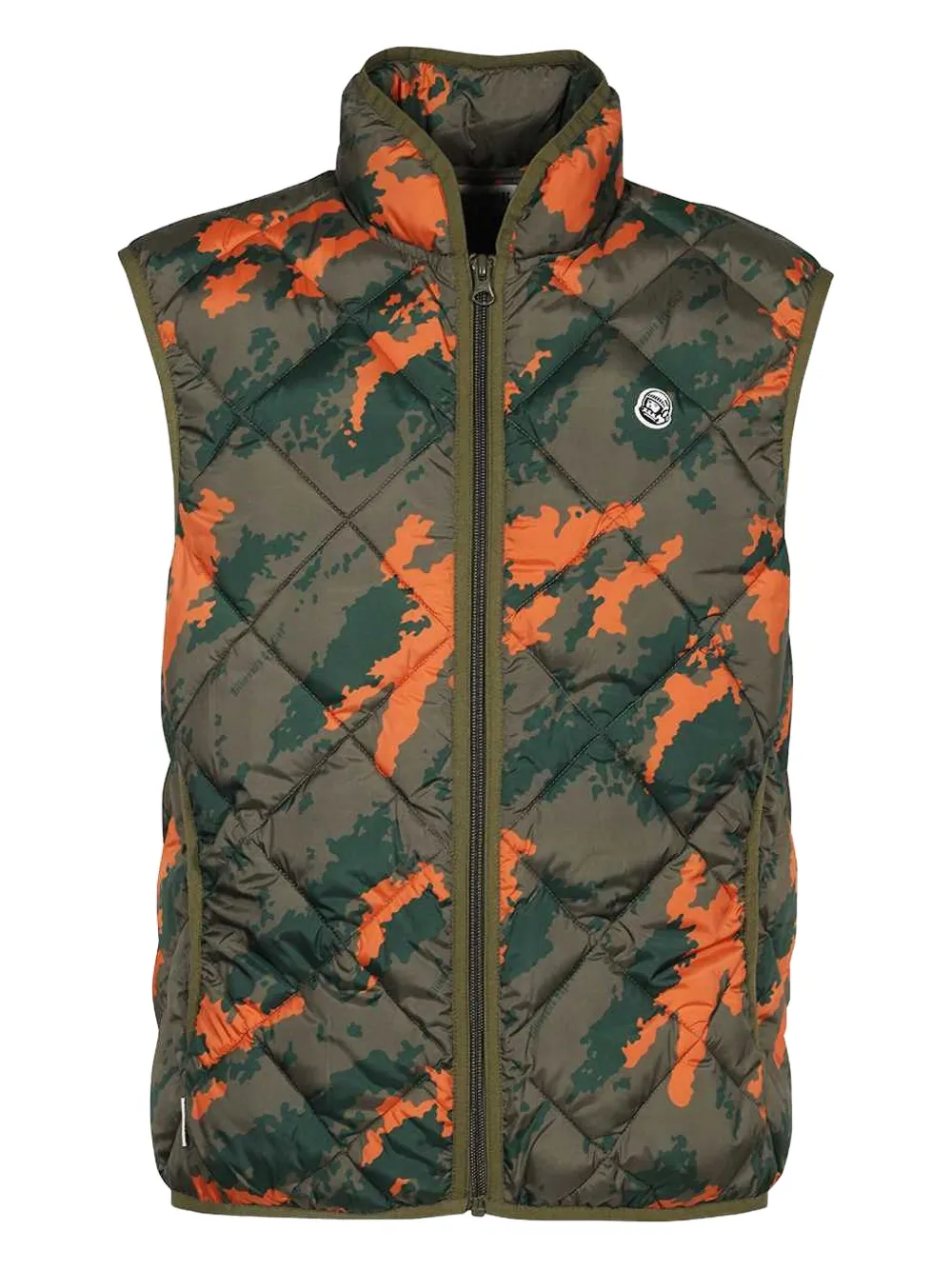 

Стеганый жилет с камуфляжным принтом Billionaire Boys Club, зеленый