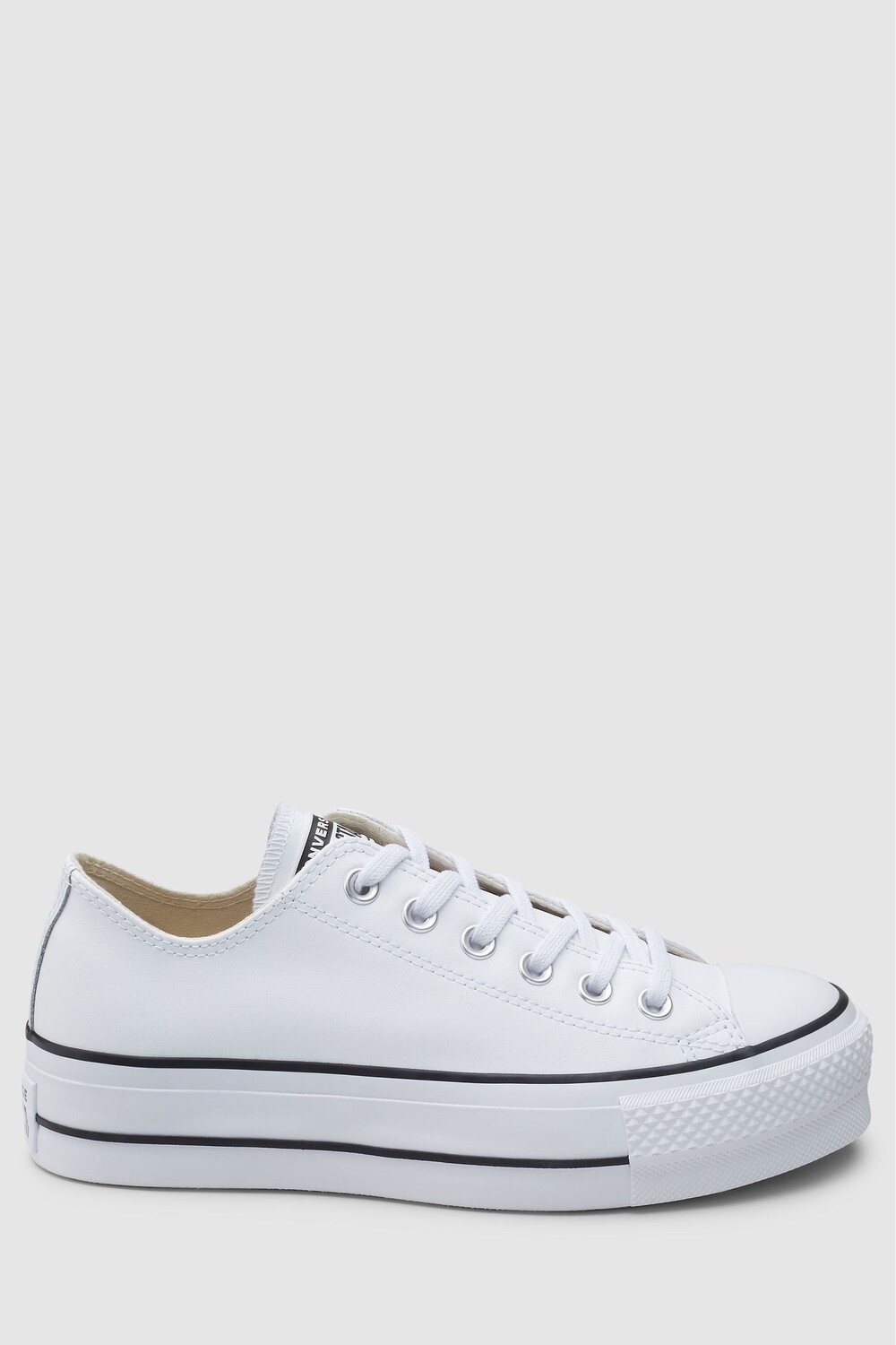 Кроссовки Lift Chuck Ox на платформе Converse, белый