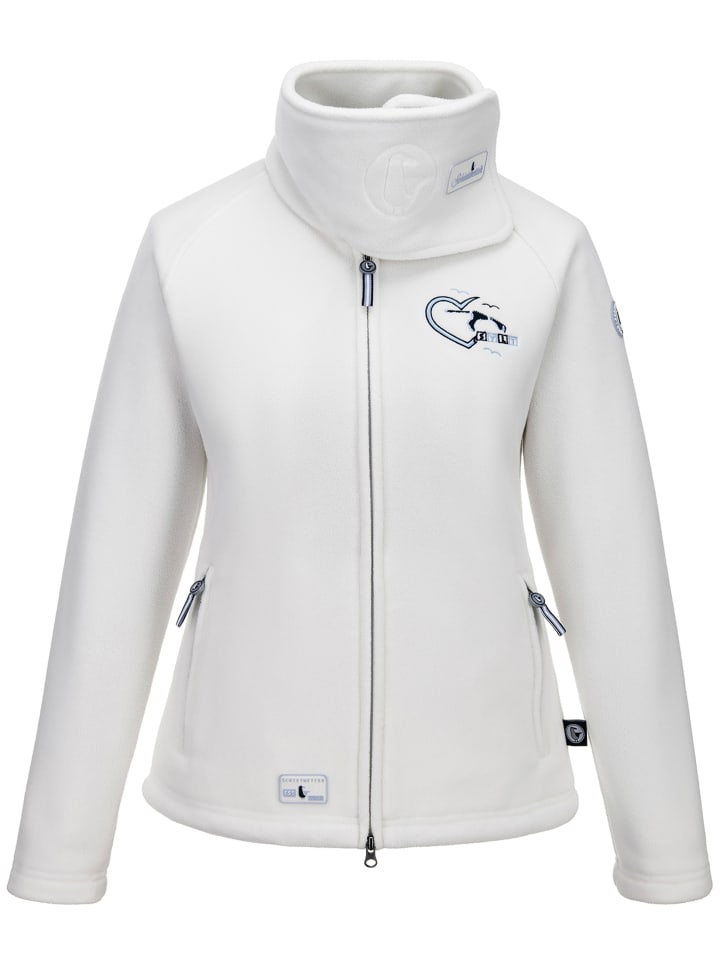 

Флисовая куртка Hakenhand Frieda Sylt SCHIETWETTER, белый