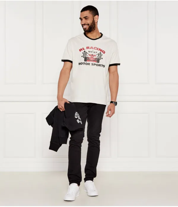 Футболка Classic fit Polo Ralph Lauren, белый — фото 2