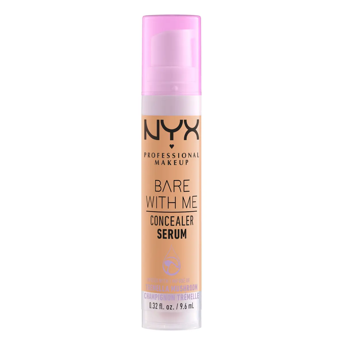 

Консилер-сыворотка для лица средний золотистый Nyx Professional Makeup Bare With Me, 7,8 мл