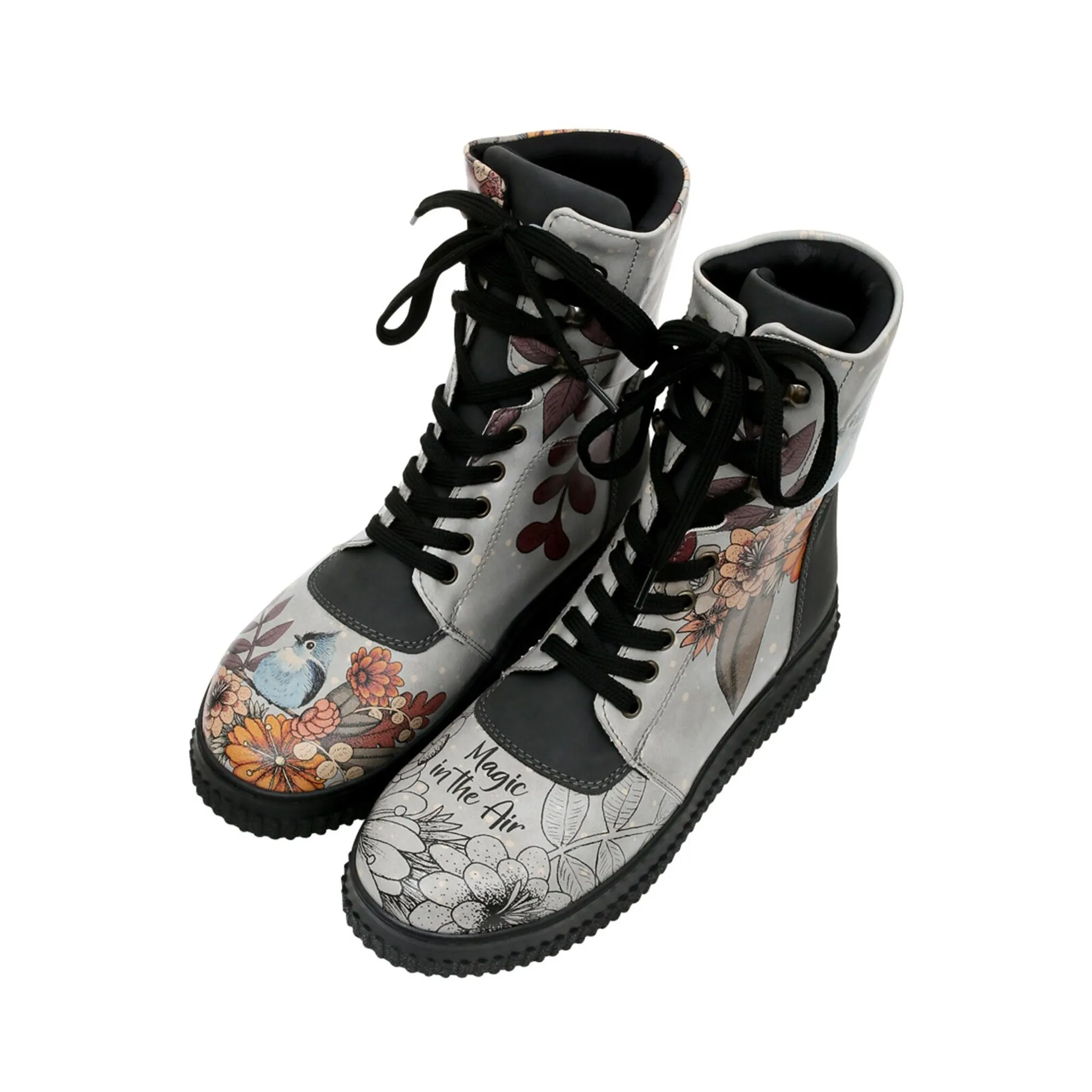 Ботинки на шнуровке DOGO "Women's Future Boots Mon Cher 36 Women's Future Boots Vegan Da", Vegan, синий — фото 2