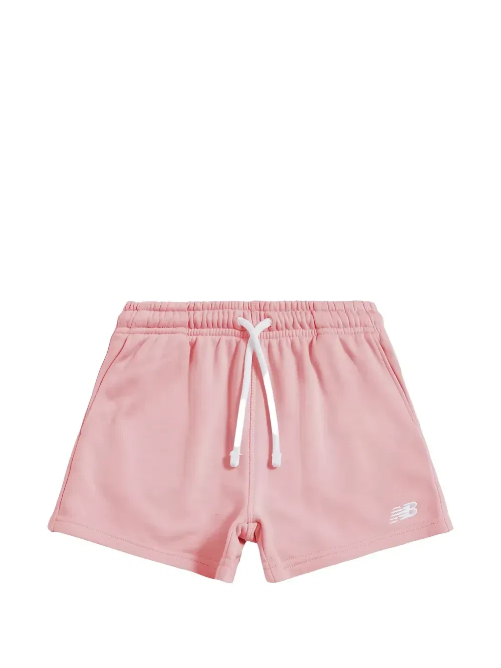 Шорты на кулиске с вышитым логотипом New Balance Kids, розовый