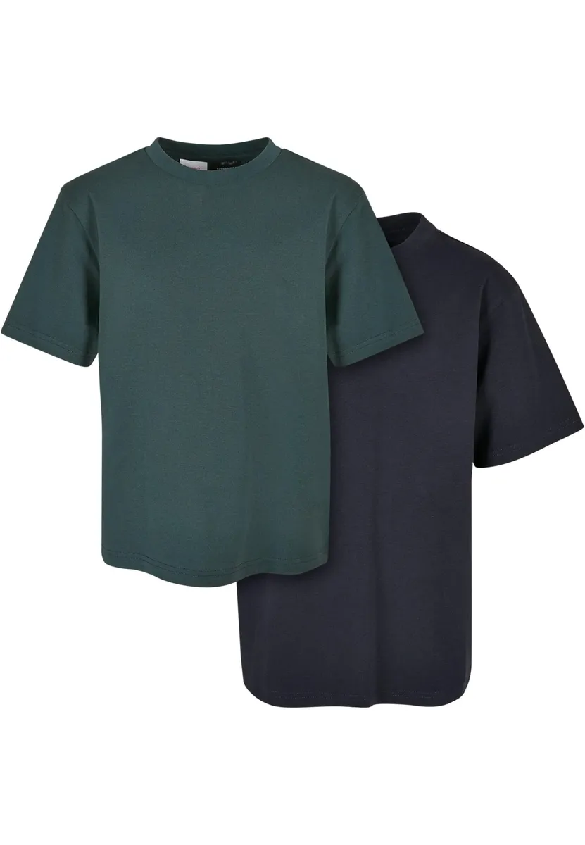 

Рубашка с длинными рукавами URBAN CLASSICS " Urban Classics Men's Boys Tall Tee 2-Pack", синий