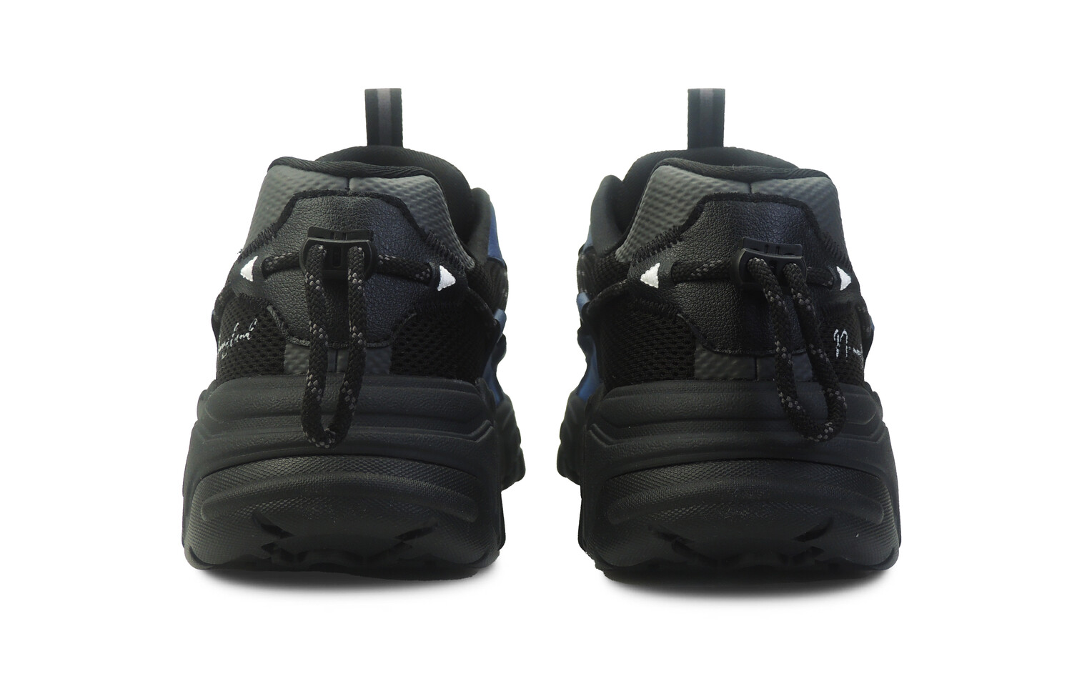 Кроссовки FILA Cat Claw Lifestyle Shoes Men Low-top Blue/Black, синий — фото 2