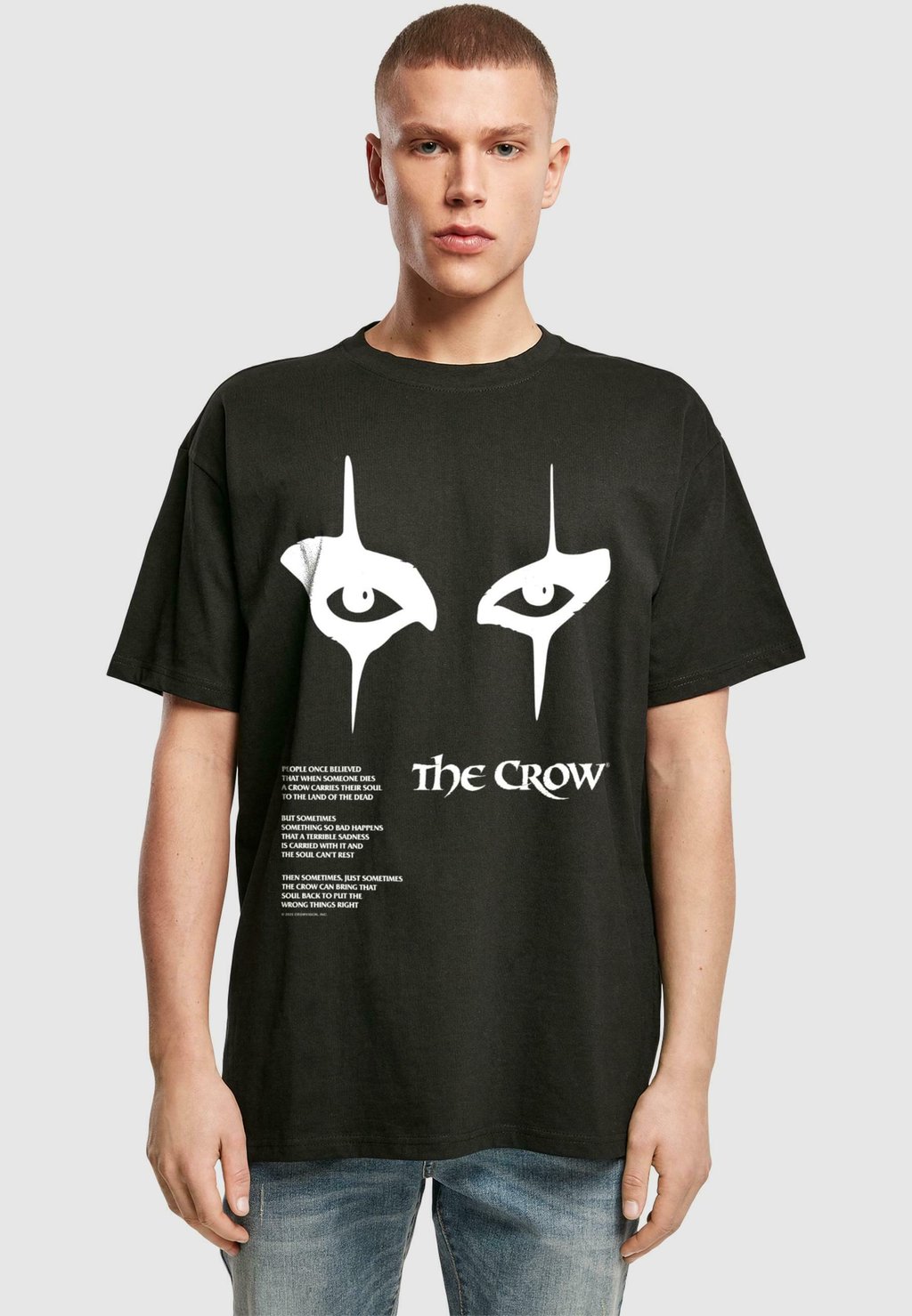

Футболка с принтом THE CROW️ - EYES HEAVY Merchcode, черный