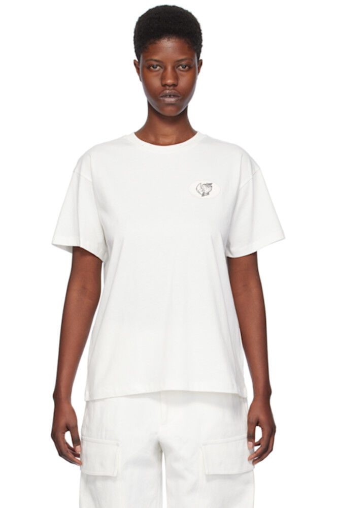

Белая футболка Alastair McKimm Edition Sky High Farm Workwear