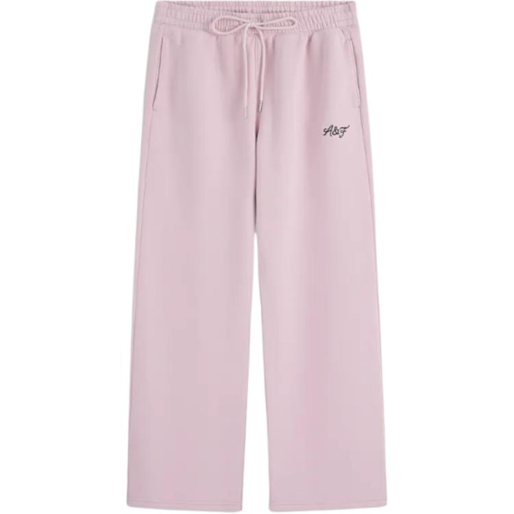 

Вязаные спортивные штаны Women's Abercrombie＆Fitch, розовый