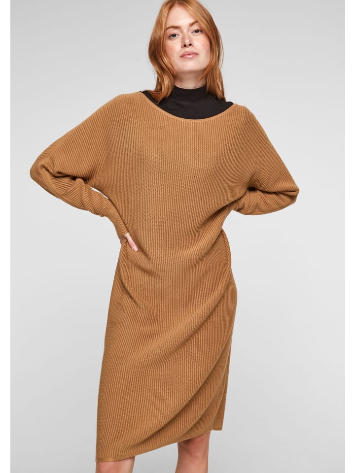 

Короткое платье s.Oliver Einteiler Kleid kurz, коричневый