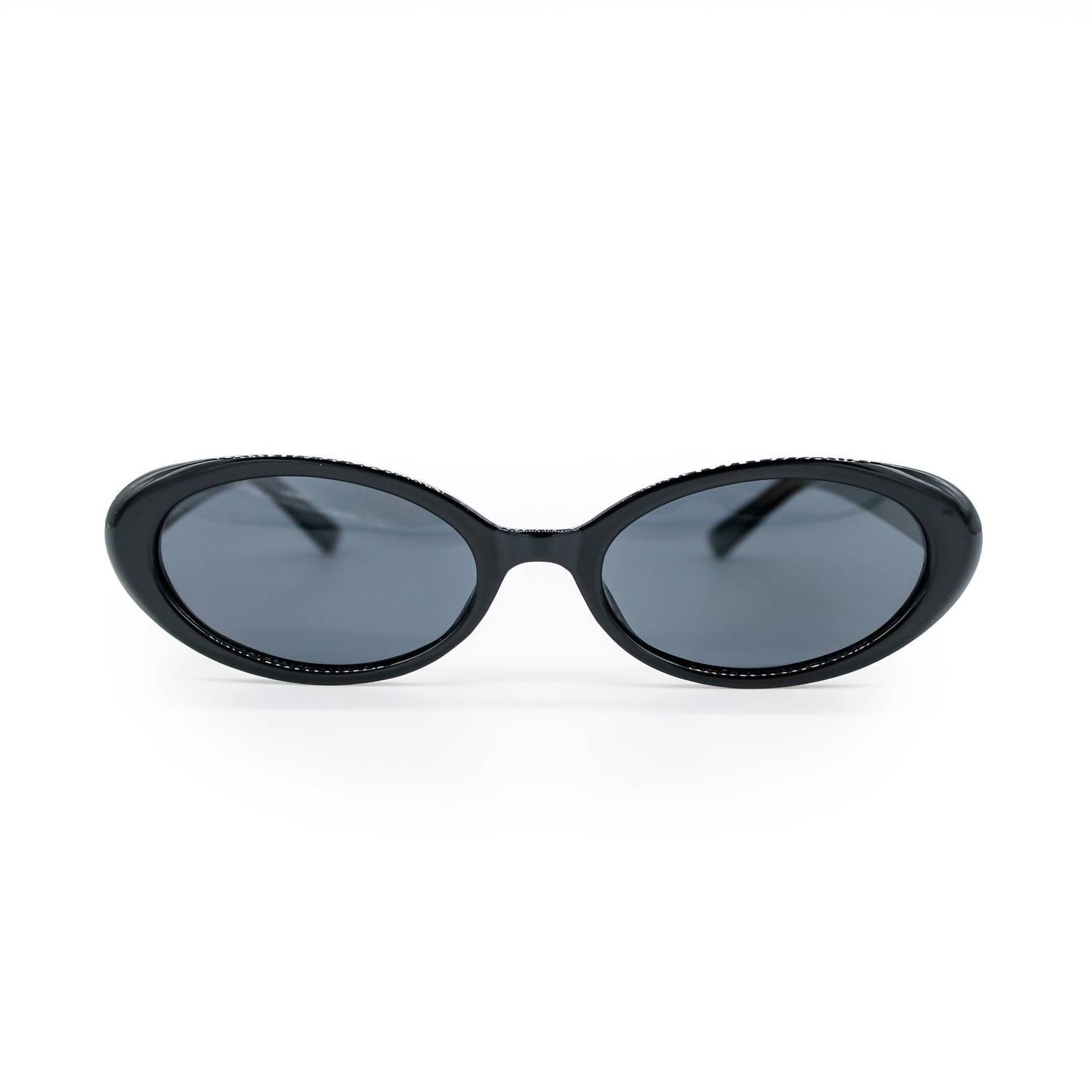 

Солнцезащитные очки Taya Oval Frame черного цвета Fifth & Ninth