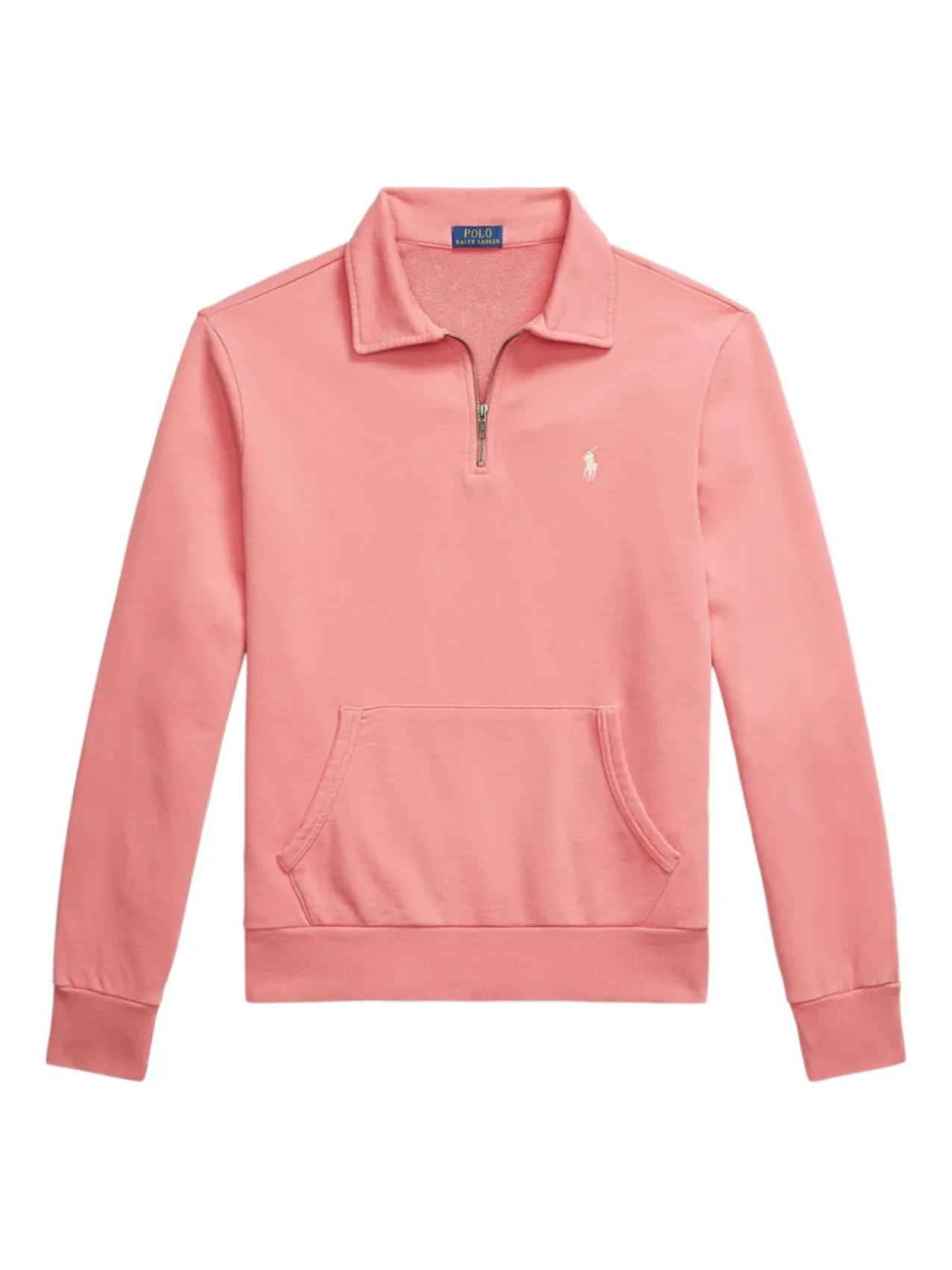 

Polo Ralph Lauren толстовка с воротником на молнии, розовый