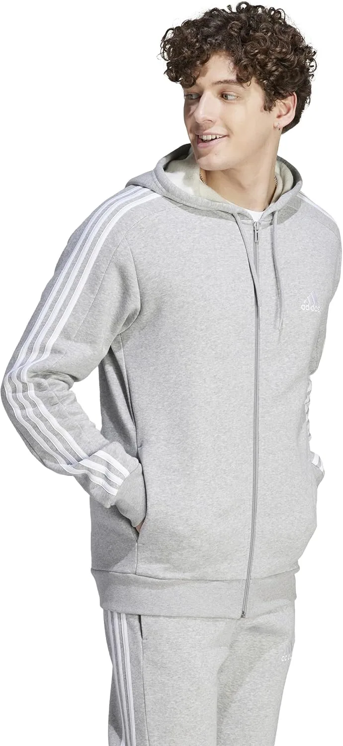Толстовка adidas Essentials с капюшоном и молнией — фото 2