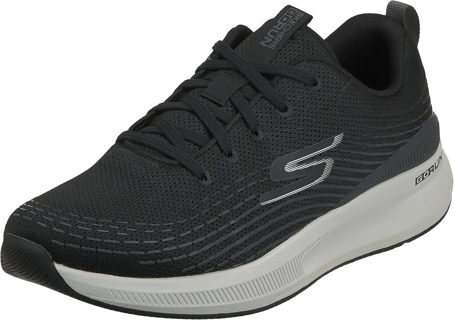 Кроссовки Skechers Herren 220536 cm³ Sneaker, Black Synthetic Textile