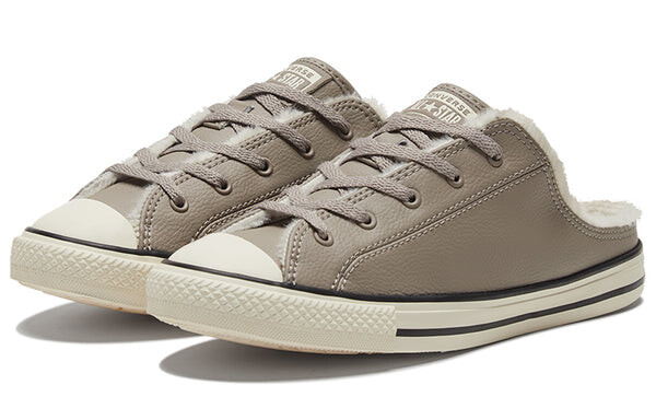 Тапочки chuck taylor all star dainty mule slip 'malted brown' Converse, коричневый — фото 3