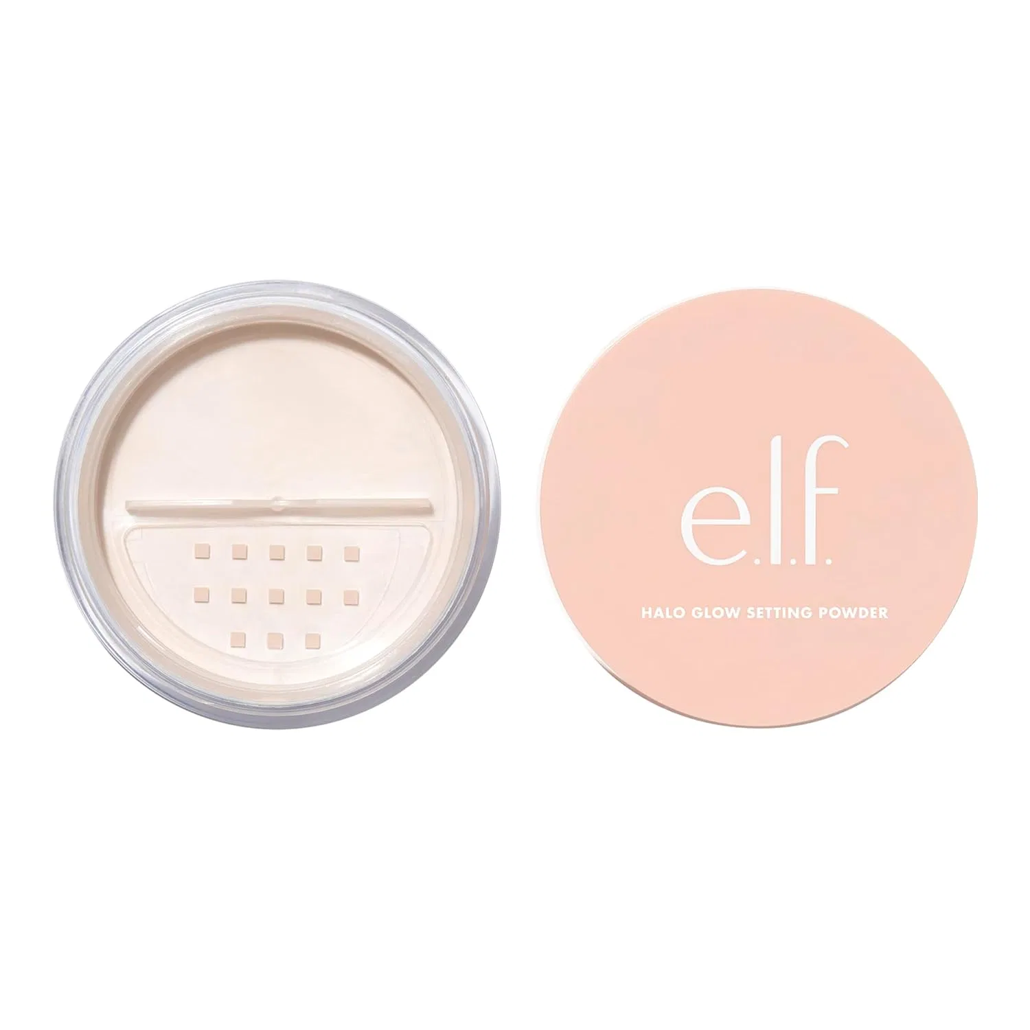 Рассыпчатая пудра Halo Glow Setting Powder, светло-розовая E.L.F., Light Pink