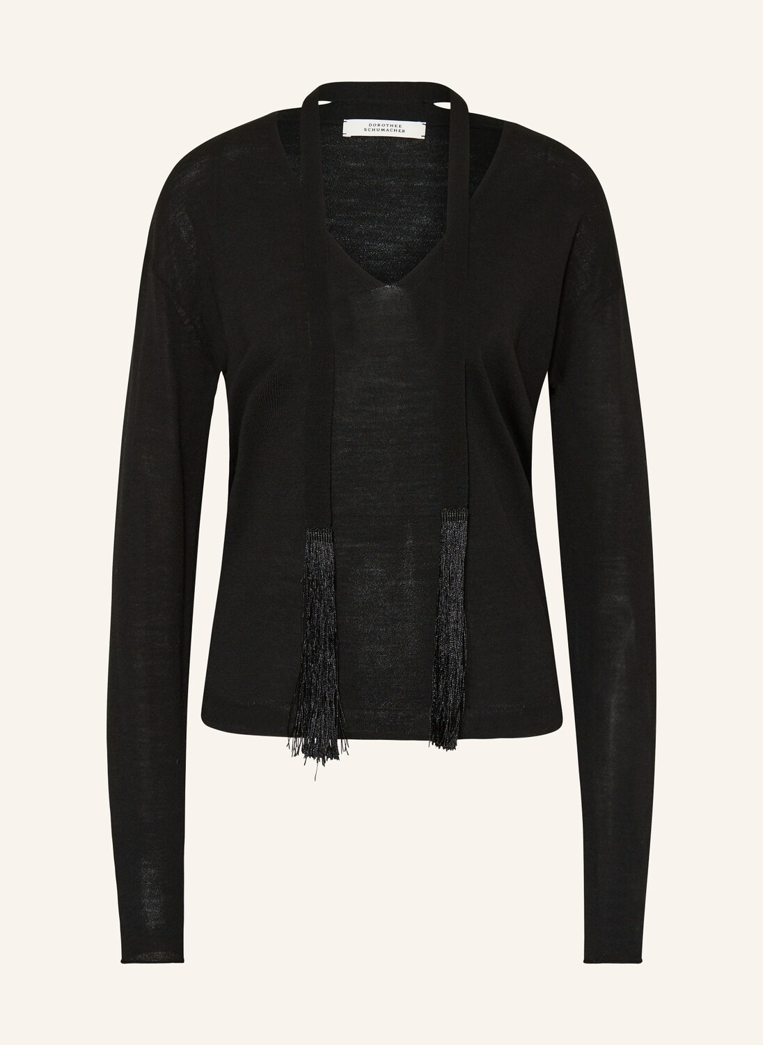 

Свитер изысканный свитер Essentials Dorothee Schumacher, черный