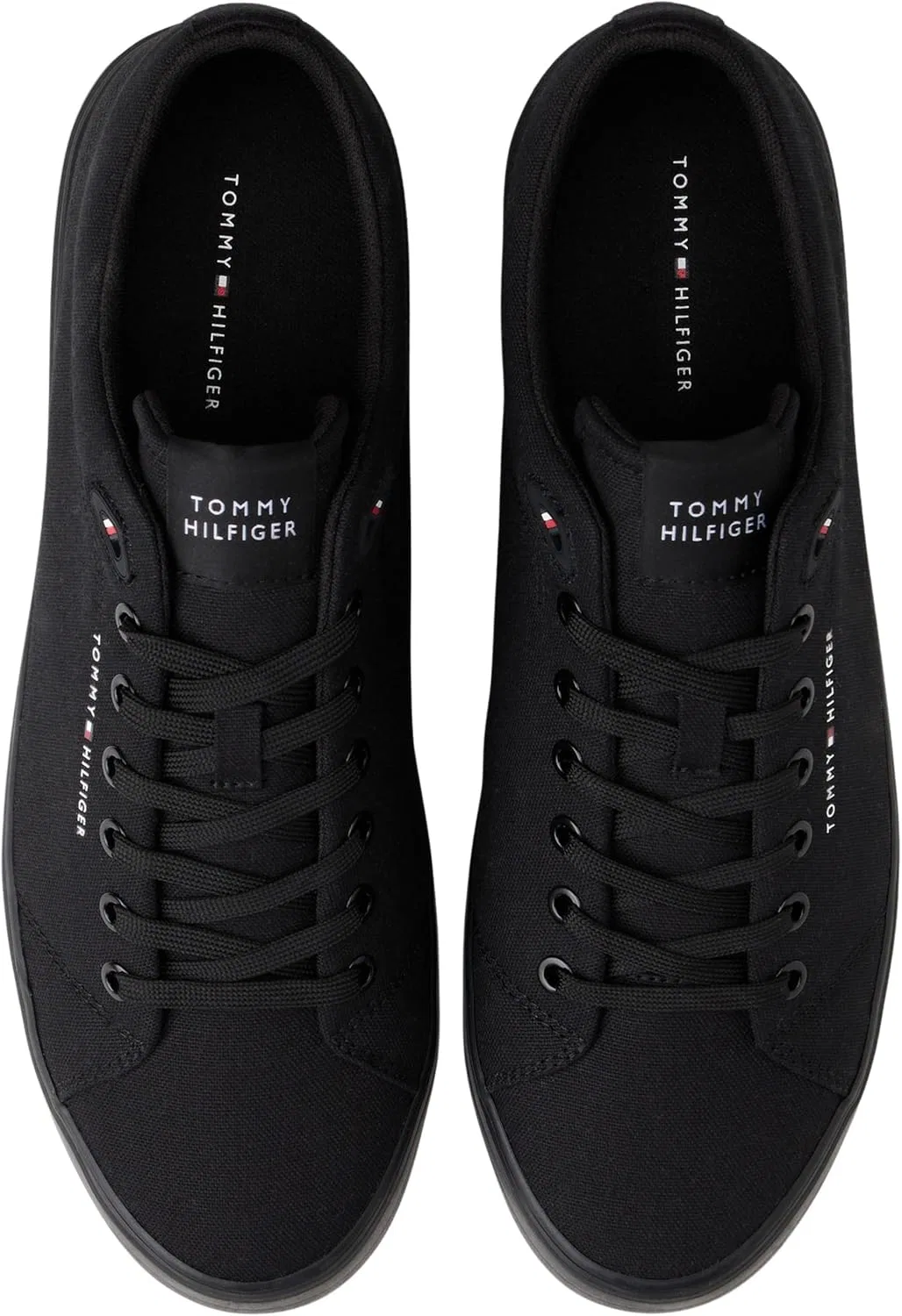Мужские низкие кроссовки Tommy Hilfiger Harlem Core II CVS Fm0fm05817, Black (Black) — фото 4