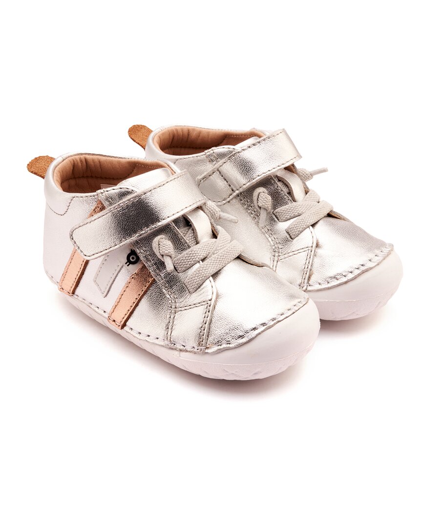 

Кожаные кроссовки Old Soles Away Pave, серебряный