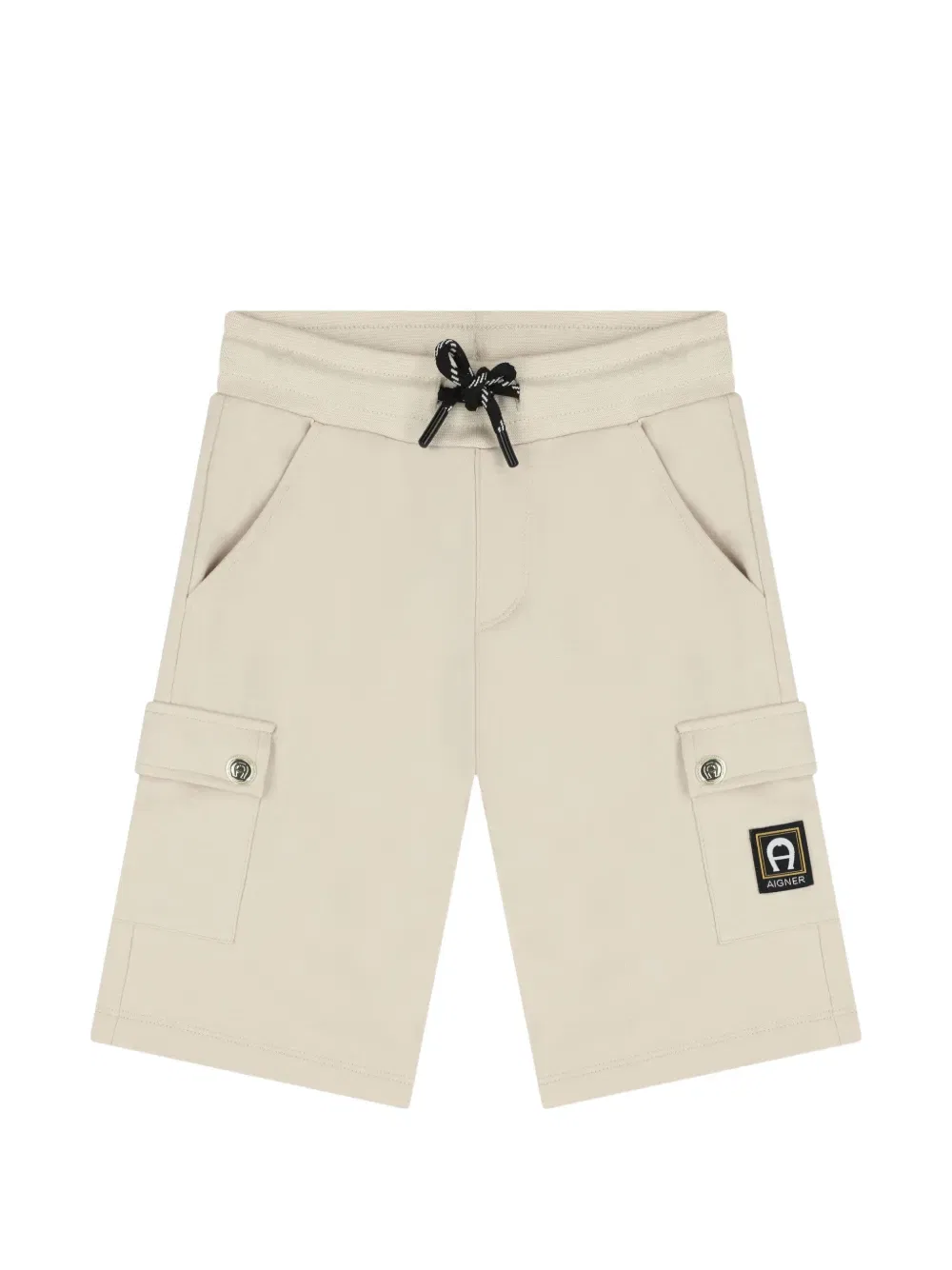 Шорты-карго на завязках Aigner Kids, нейтральный