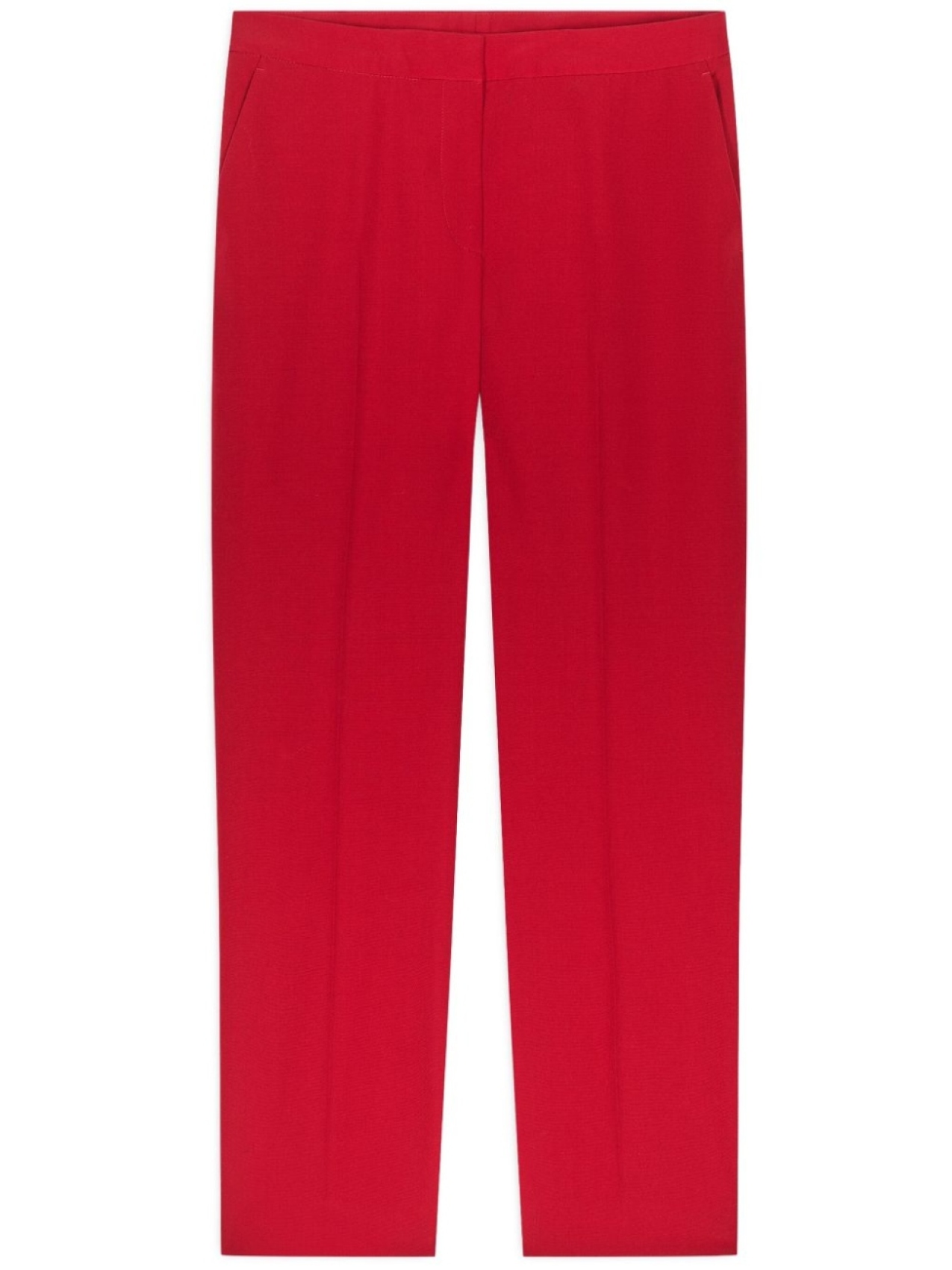 

DRIES VAN NOTEN шерстяные брюки, красный