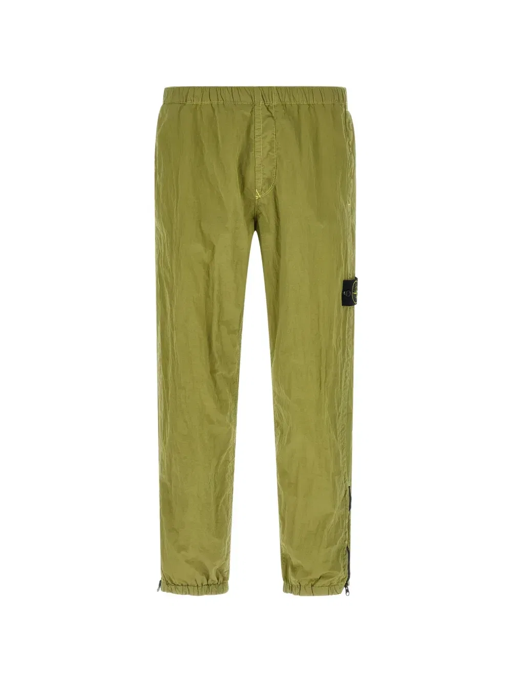Зеленые спортивные штаны Stone Island, зеленый