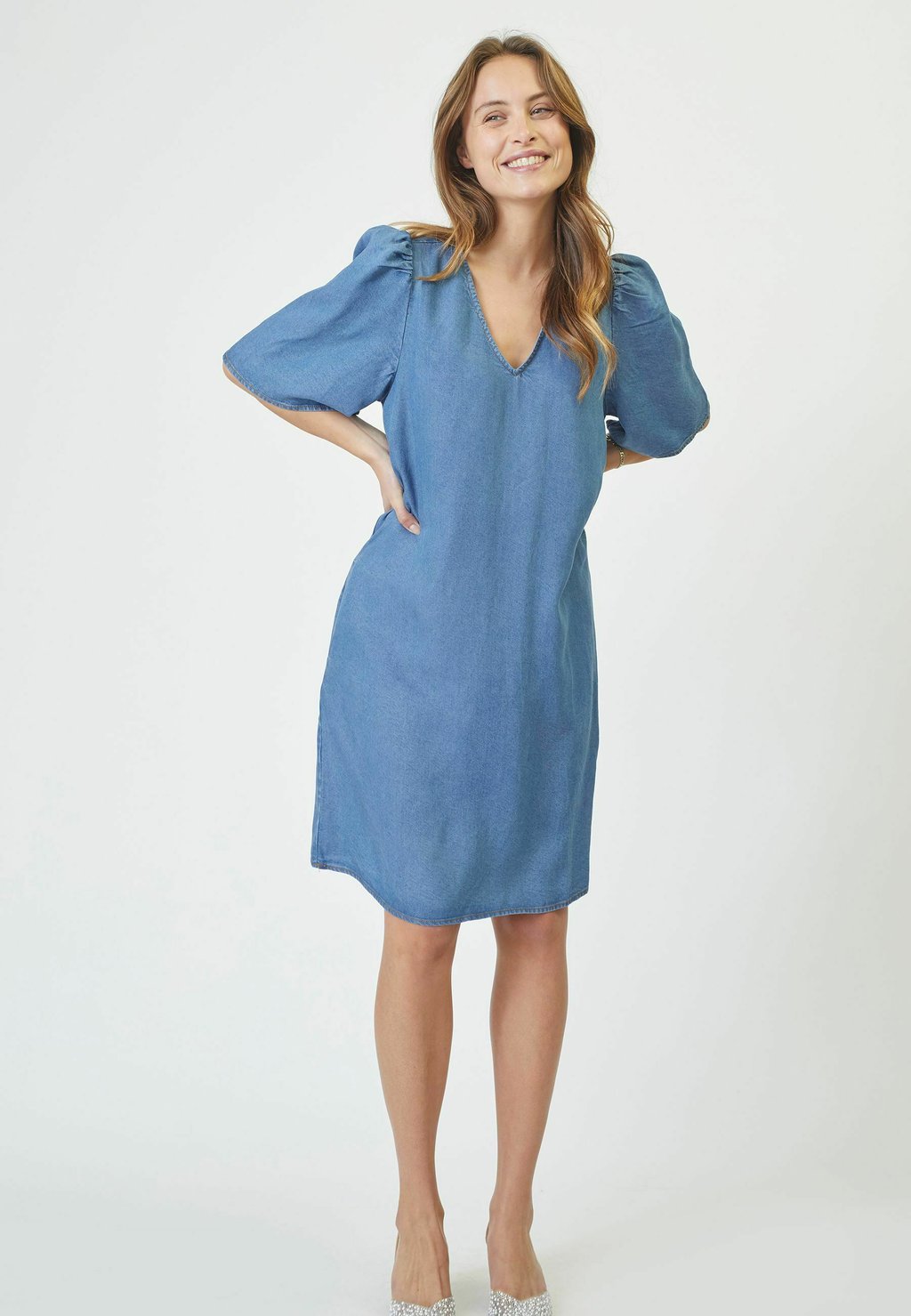 

Джинсовое платье DENIMCC V-DRESS Co'couture, синий