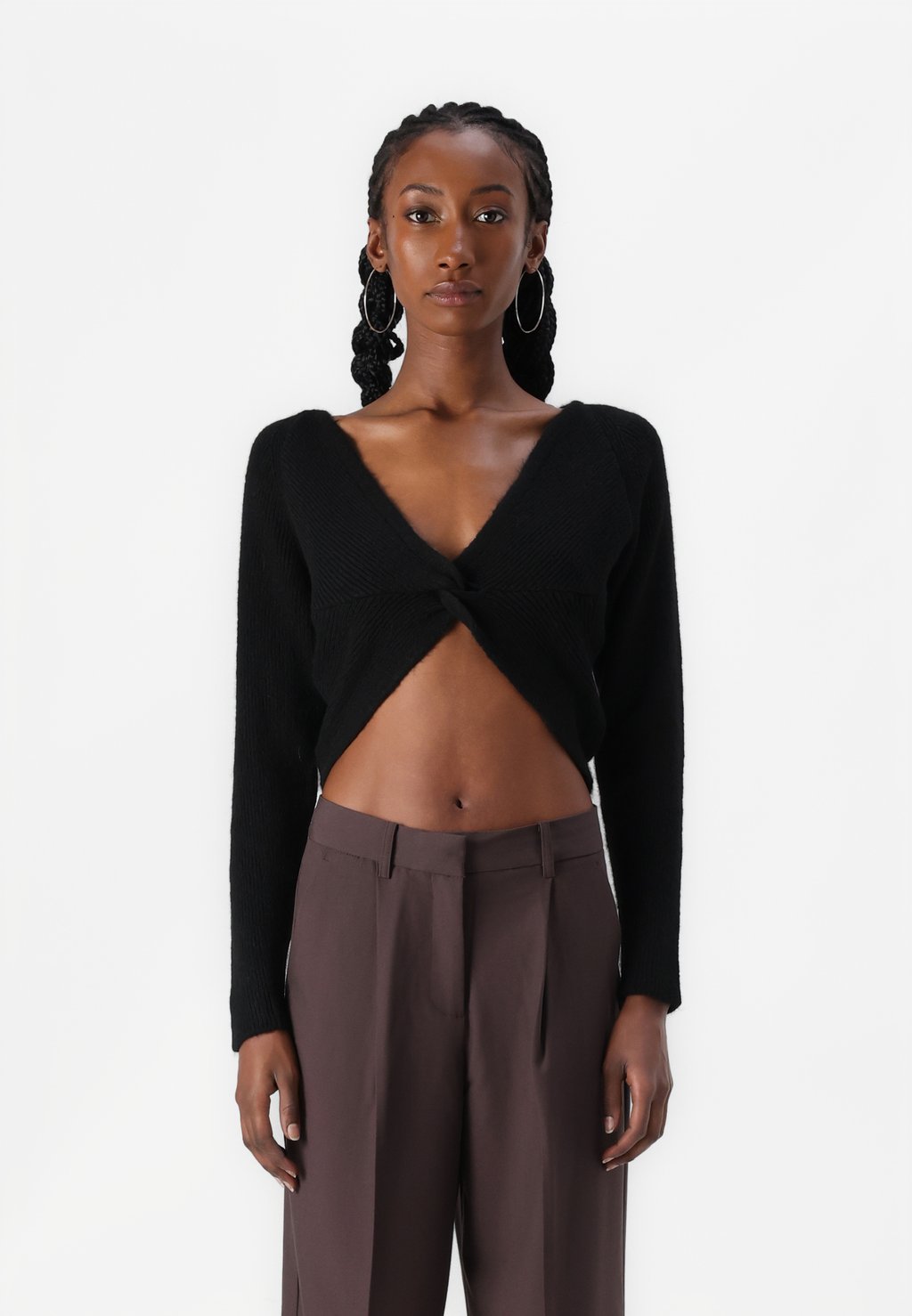 

Джемпер ONLLARISA V NECK ONLY, черный
