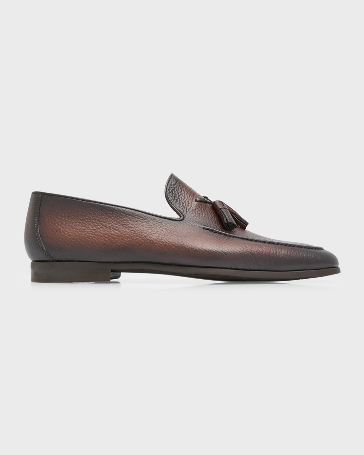 

Мужские лоферы Delray с кисточками из полированной замши Magnanni, коричневый