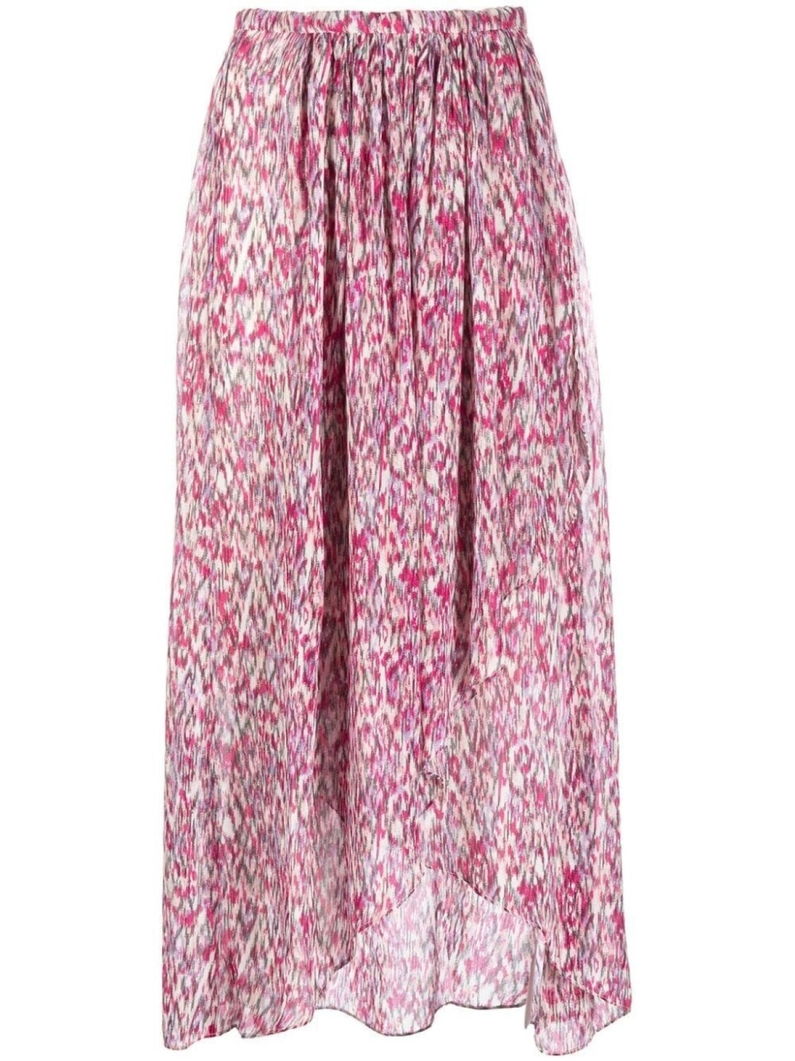 

MARANT ÉTOILE юбка асимметричного кроя, розовый