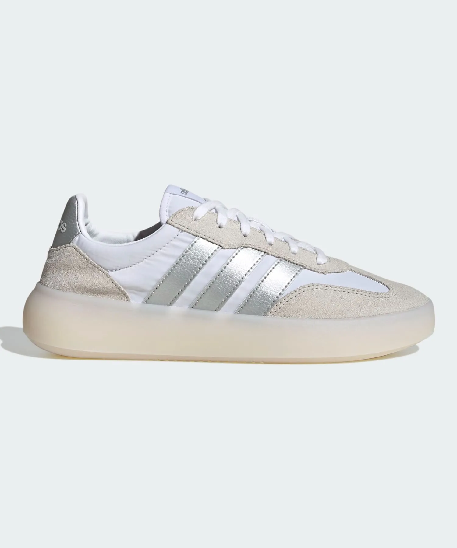 Унисекс кроссовки из нейлона и замши Barreda Decode adidas белые