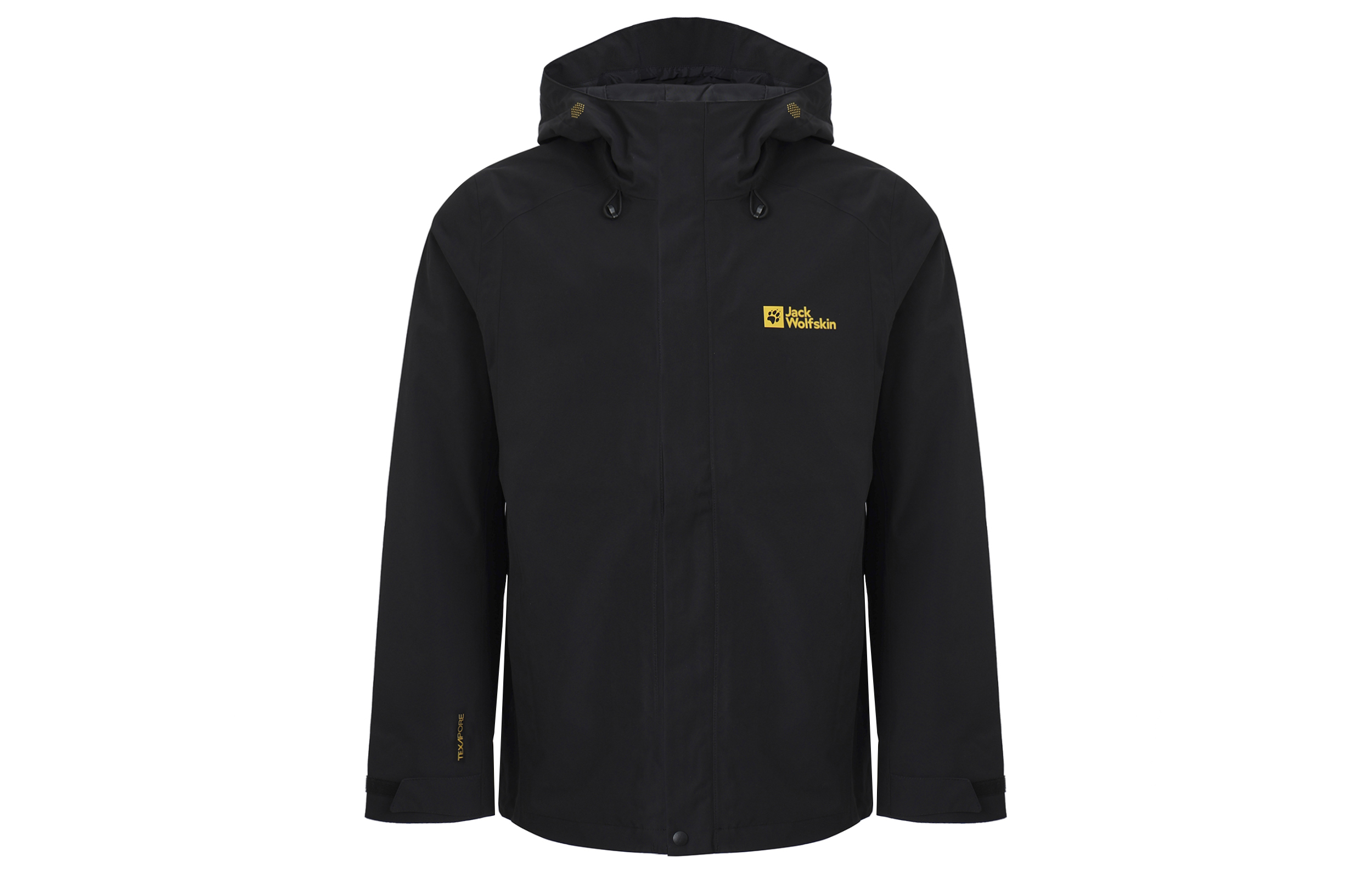 

Мужская ветровка Jack Wolfskin Outdoor Hiking, водонепроницаемая и ветрозащитная, Black/6000
