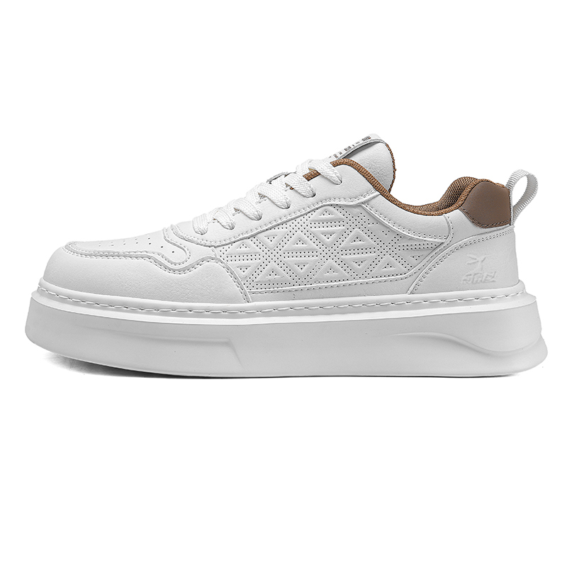 

Kangaroo head Низкие скейтерские кроссовки мужские бежево-коричневые, цвет Beige Brown