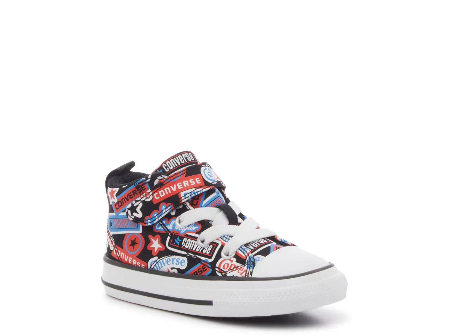 

Кроссовки Chuck Taylor All Star Malden Sneaker Converse, цвет black_blue_redlogoprint