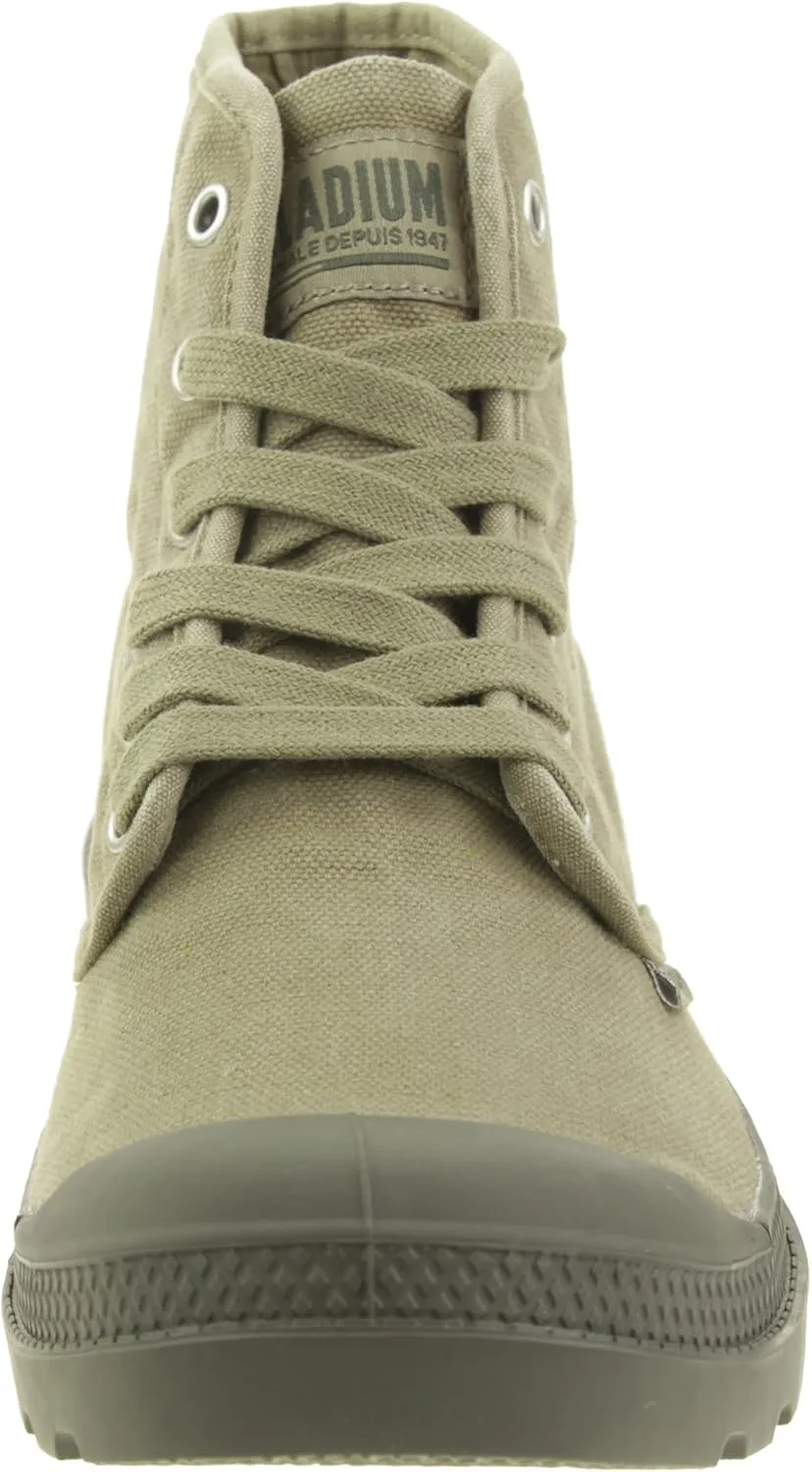 Мужские кроссовки Palladium Us Pampa High H High Trainers, зеленый — фото 2