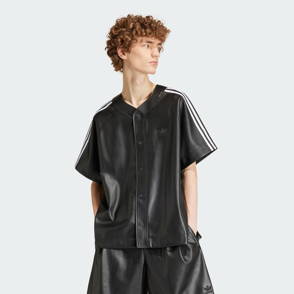 Мужская рубашка Adidas Originals, цвет Black — фото 2