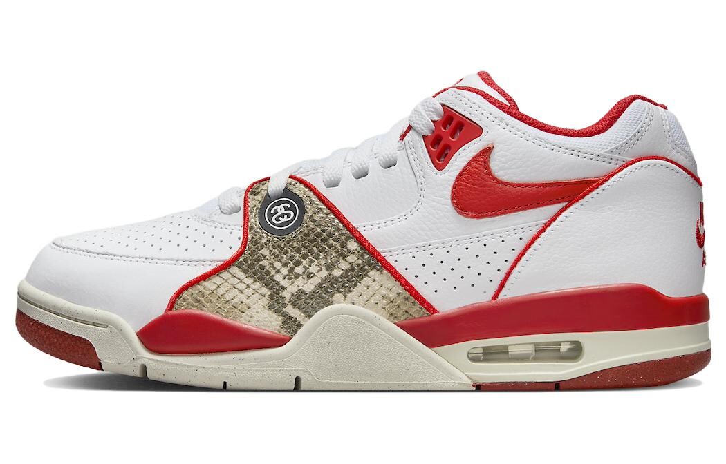 Мужские баскетбольные кроссовки Nike Air Flight 89 Vintage, Белый/Красный