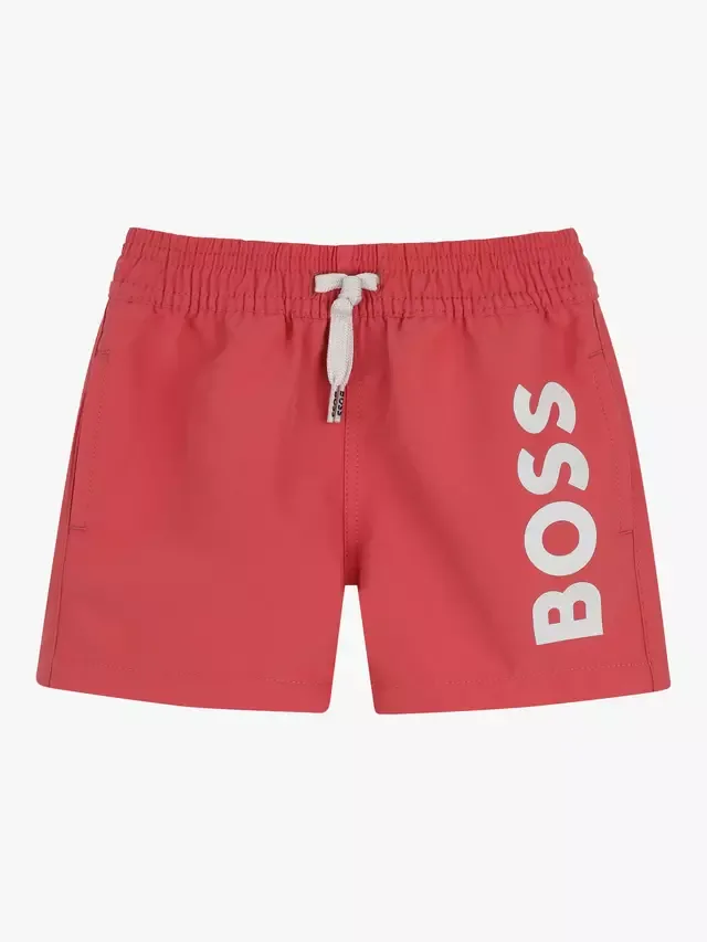 Детские плавательные шорты с логотипом HUGO BOSS