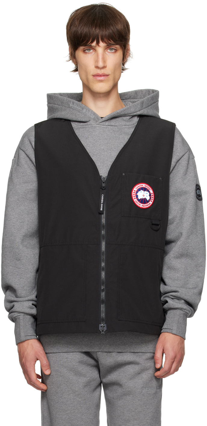 

Черный жилет Canmore Canada Goose, Black/Noir