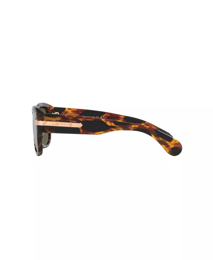 Мужские прямоугольные солнцезащитные очки, GG1517S GC002208 Gucci, коричневый — фото 3