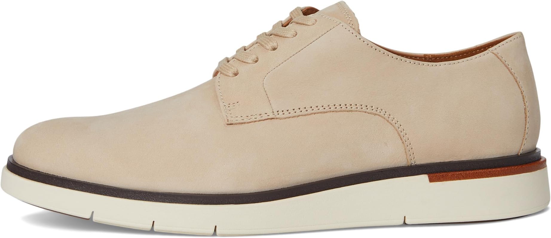 Оксфорды Allen Edmonds Carson Derby Shoes, цвет Sand Nubuck — фото 4