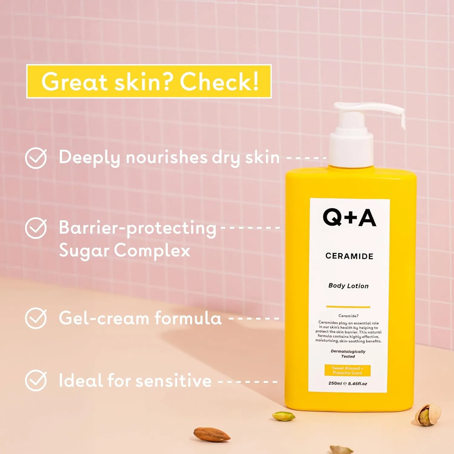Лосьон для тела «Ceramide Body Lotion» от Q+A Q+A — фото 3