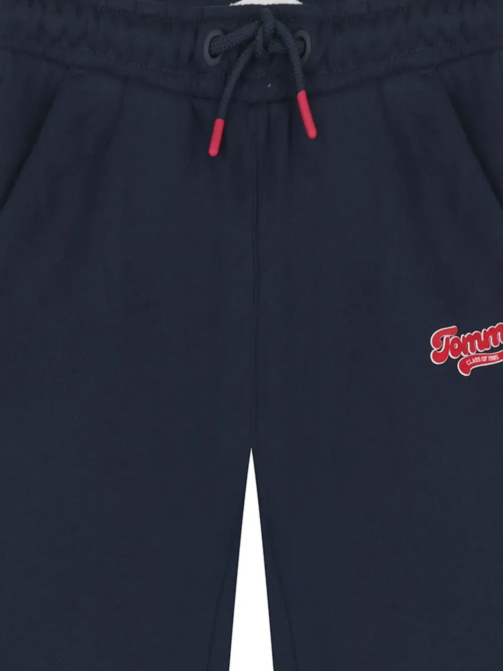 Хлопковые брюки с логотипом Tommy Hilfiger Junior, синий — фото 3