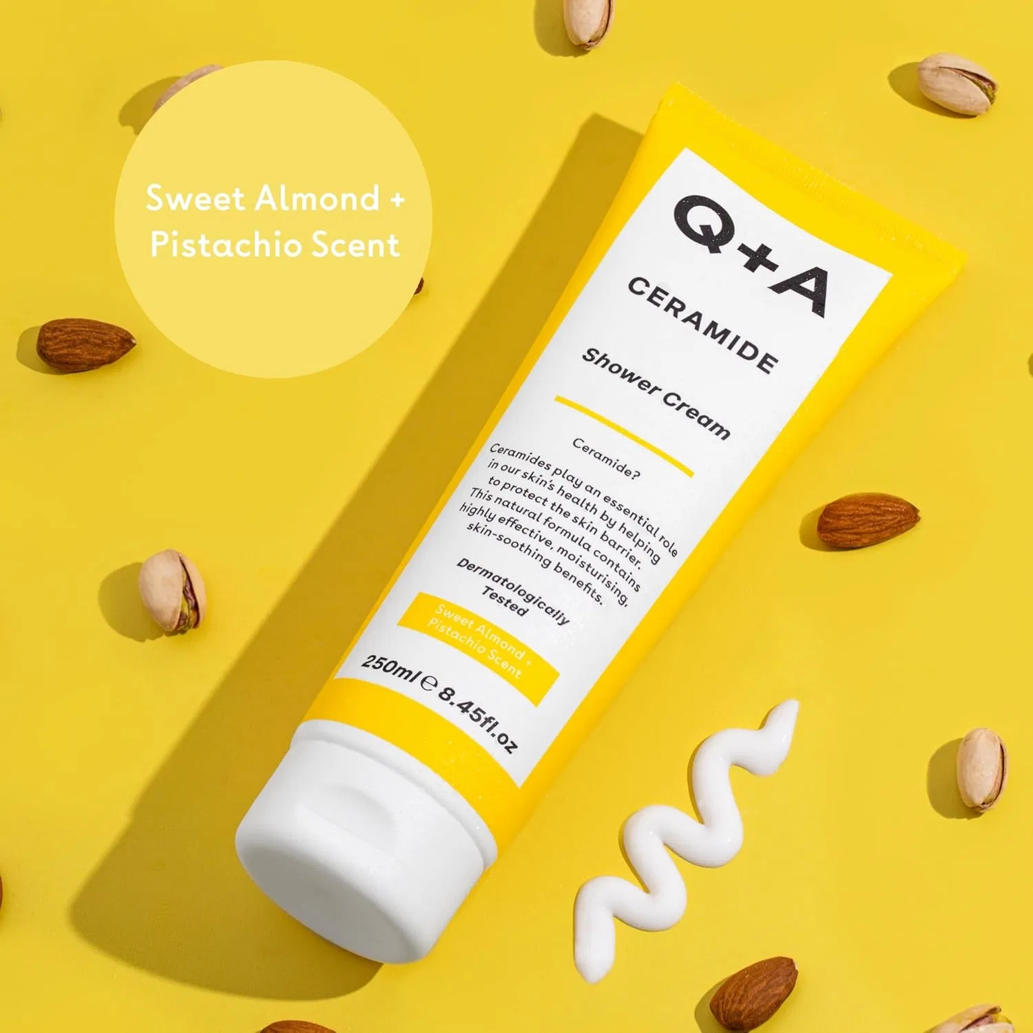 Крем-гель для душа Q+A Ceramide Shower Cream с керамидами ‎Q+A — фото 4