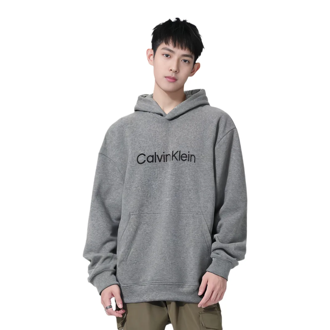 Calvin Klein Свитшот мужской Hero серый — фото 4