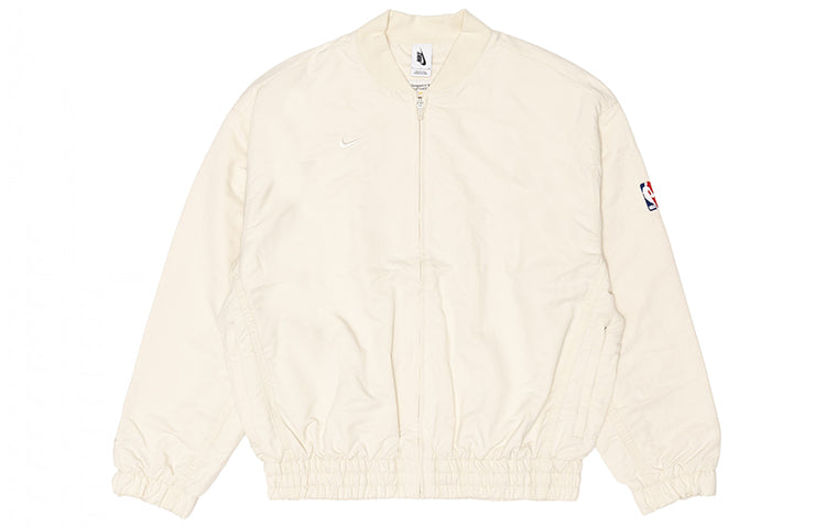 Куртка Nike x Fear of God Crossover Solid Color Basketball Sports Jacket Beige Creamy CU4694-271, кремовый — фото 2