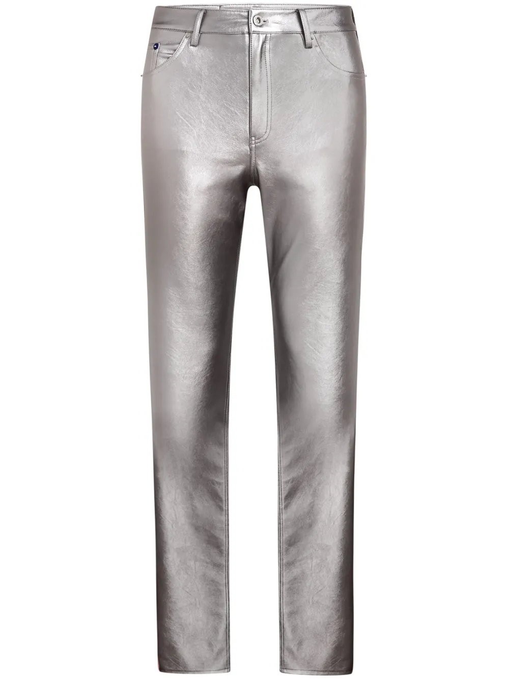 

Расклешенные брюки с нашивкой-логотипом Karl Lagerfeld Jeans, серебряный