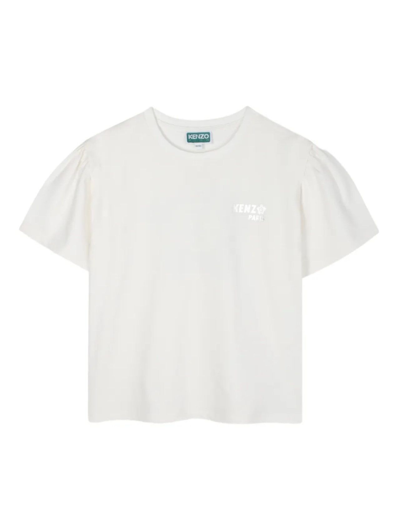 

Kenzo Kids футболка с объемными рукавами, белый