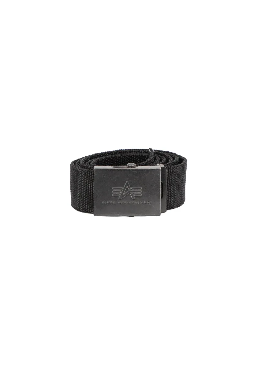 

Кожаный ремень Alpha Industries "Аксессуары Alpha Industries - Ремни Heavy Duty Belt 4 см", черный